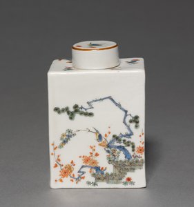 Boîte à thé, manufacture Meissen, Allemagne, vers 1735