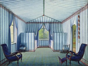 Salle de tente, après 1830