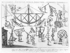 Les instruments astronomiques de Georg Christoph Eimmart (1638-1705), illustration de l