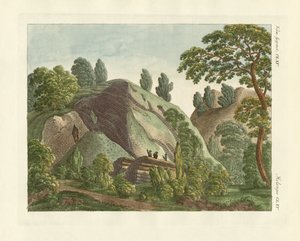 Les colonnes de basalte au Kitzhammer de Meissner