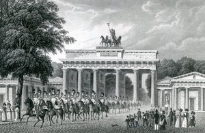 La Porte de Brandebourg, Berlin - German School