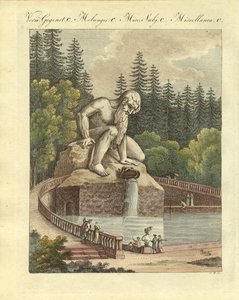 Le Colosse dans le jardin du Palais Pratolino près de Florence