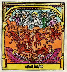 La Chute de Lucifer et des Anges Rebelles, illustration d