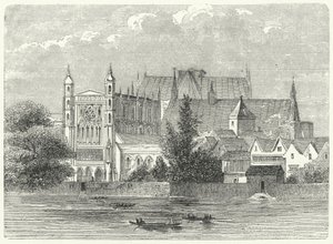 Les Chambres du Parlement à Westminster à l