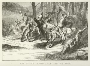 Le chef hussite Ziska perd la vue - German School