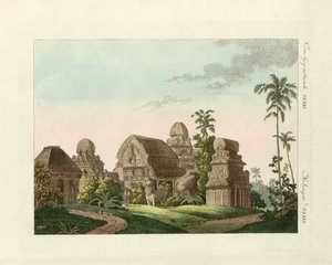 La pagode indienne de Mahabalipuram