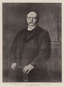 Le défunt Otto Edward Leopold Prince von Bismarck (lithographie) - German School