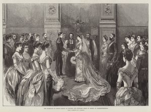 Le mariage du prince Henri de Prusse et de la princesse Irène de Hesse, à Charlottenburg - German School