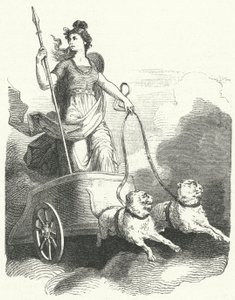La déesse nordique Freyja - German School
