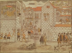 Le Massacre de la Saint-Barthélemy - German School