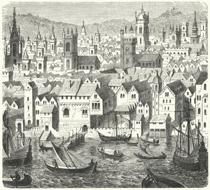 La Steelyard, base commerciale de la Ligue hanséatique à Londres - German School