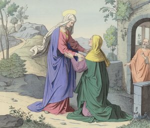 La Visitation de Sainte Élisabeth - German School