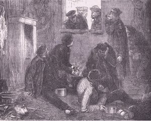 Le prince héritier de Prusse faisant la ronde, Histoire de la guerre entre la France et l