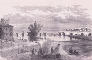La défense de Paris - destruction du pont Jonville-sur-Marne, Histoire de la guerre entre la France et l