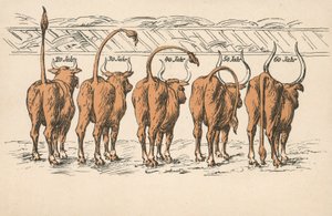 Les effets du vieillissement (lithographie couleur) - German School