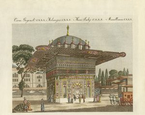 La fontaine Top-Hané de Constantinople - German School