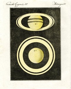 La planète Saturne et son système d