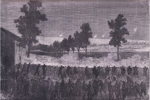 La sortie de Cachan, Histoire de la guerre entre la France et l