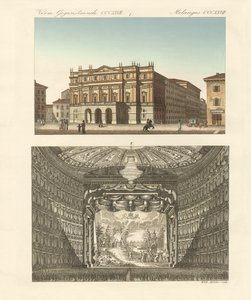 Le théâtre Della Scala à Milan - German School