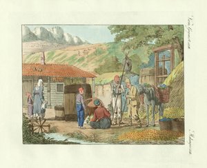 Les habitants de la vallée de la péninsule de Crimée - German School