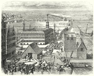 Poste de traite de la Ligue hanséatique à Anvers - German School