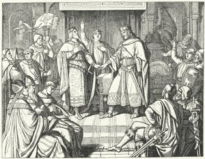 Traité de Verdun, 843 - German School