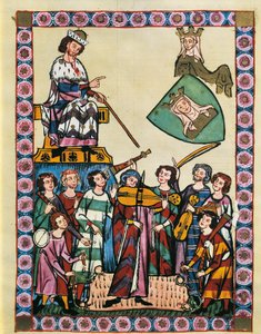 Troubadours devant l