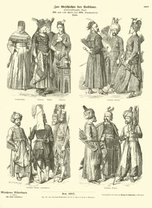 Costumes turcs, XVIIe et première moitié du XVIIIe siècle - German School