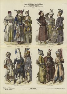 Costumes turcs, XVIIe et première moitié du XVIIIe siècle - German School