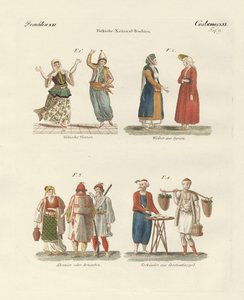 Costumes nationaux turcs - German School