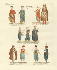 Costumes nationaux turcs - German School