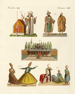 Costumes nationaux turcs - German School