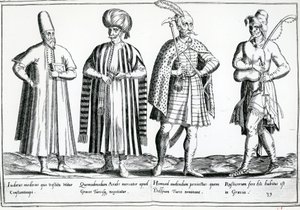 Variations de vêtements dans la région de la Méditerranée orientale - German School