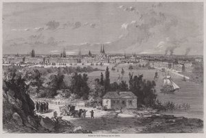 Vue de Bordeaux, France - German School