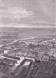 Vue de Metz, Histoire de la guerre entre la France et l