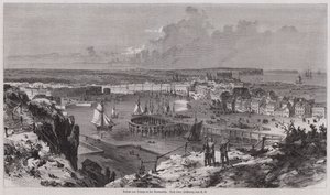 Vue du port de Dieppe, Normandie, France - German School