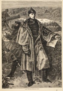 Von Moltke devant Paris, novembre 1870, illustration de l
