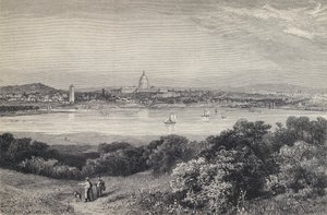 Washington DC, USA (litho) - German School
