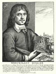 Wenceslaus Hollar, dessinateur, graveur et illustrateur bohémien (gravure)