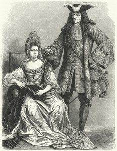 Guillaume III et Marie II, roi et reine d
