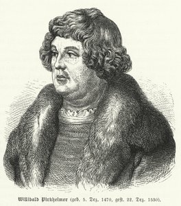 Willibald Pirckheimer, avocat, auteur et humaniste de la Renaissance allemande, et ami d