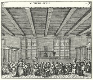 Femmes prisonnières au Spinhhuis d