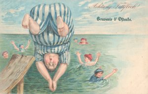 Femmes nageant - German School
