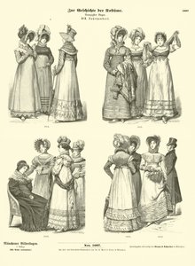 Costume féminin, XIXe siècle - German School
