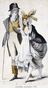 Merveilleux et incroyable, caricature allemande