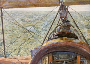 Ypres depuis un avion allemand