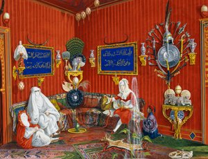 La salle orientale de la Villa Lazarovich, résidence de Trieste de Maximilien de Habsbourg - Germano Prosdocimi