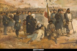 Bataille de la Tchernaïa - Gerolamo Induno