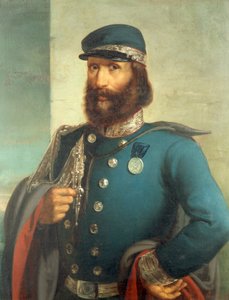 Portrait de Giuseppe Garibaldi, par Gerolamo Induno