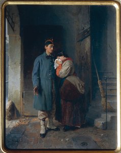 Le départ des conscrits de 1866